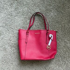 Michael Kors Fuchsia Tote Bag BRAND NEW